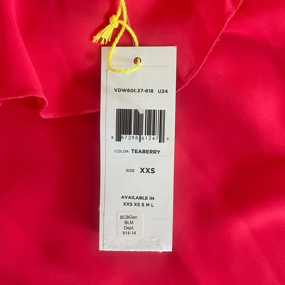 NWT BCBGeneration Halter Ruffle Dress - Picture 5 of 8